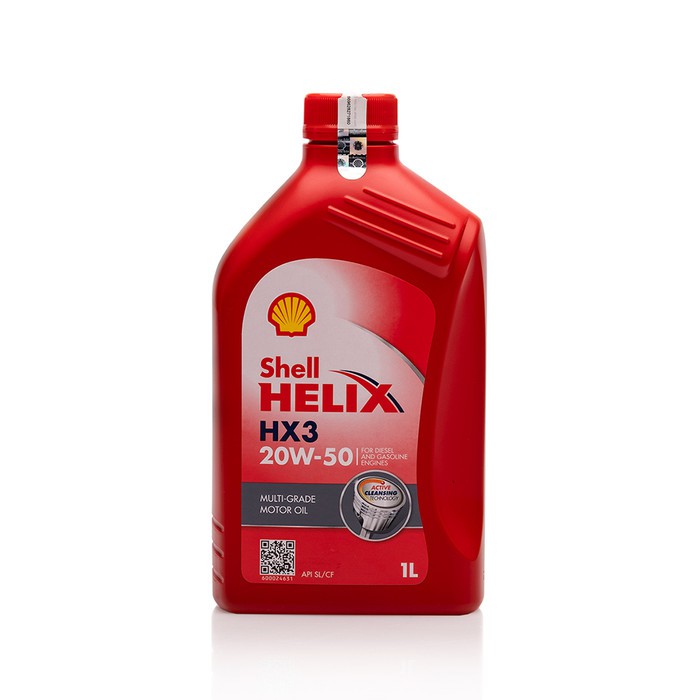 Oli Mobil Shell Helix HX3 20W-50 1 Liter