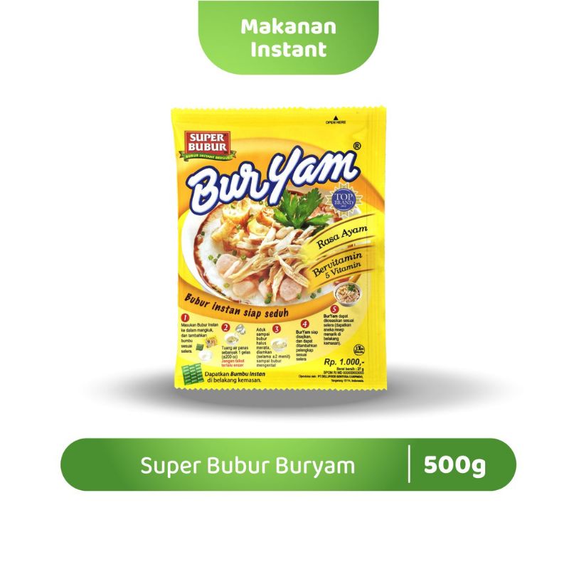 

Super Bubur Buryam Rcg 10 Pcs berat 22 Gr