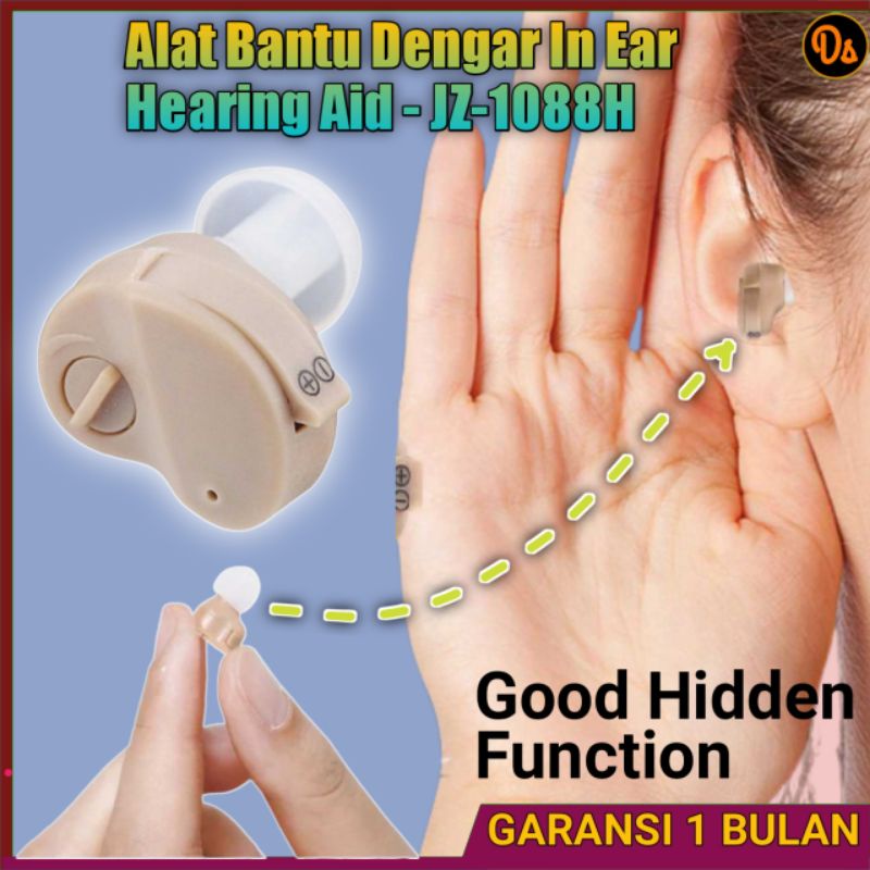 PROMO Alat Bantu Dengar In Ear Hearing Aid - JZ-1088H TJZJY  7RHR9CXX