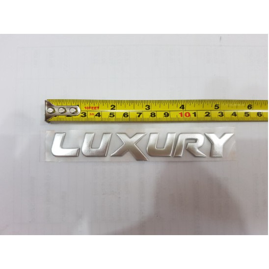 emblem LUXURY model stiker universal