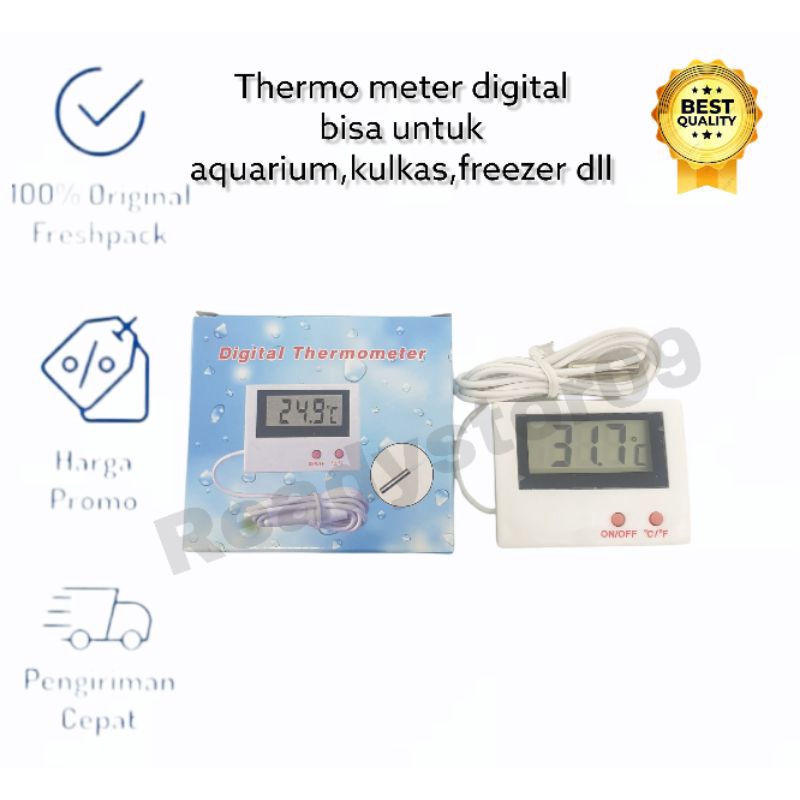 Termometer DIGITAL Aquarium-Kulkas-Freezer dllTIPE BH-5