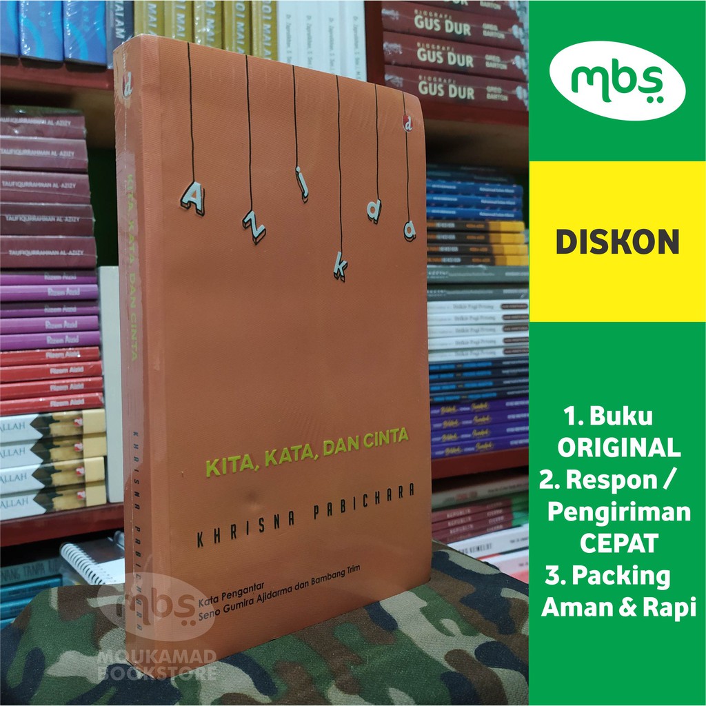 

BUKU KITA, KATA, DAN CINTA - Khrisna Pabichara