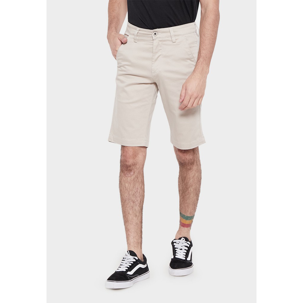 JBBoss Celana Pendek Chinos Short Pants (Cream) / Ramayana Jatinegara