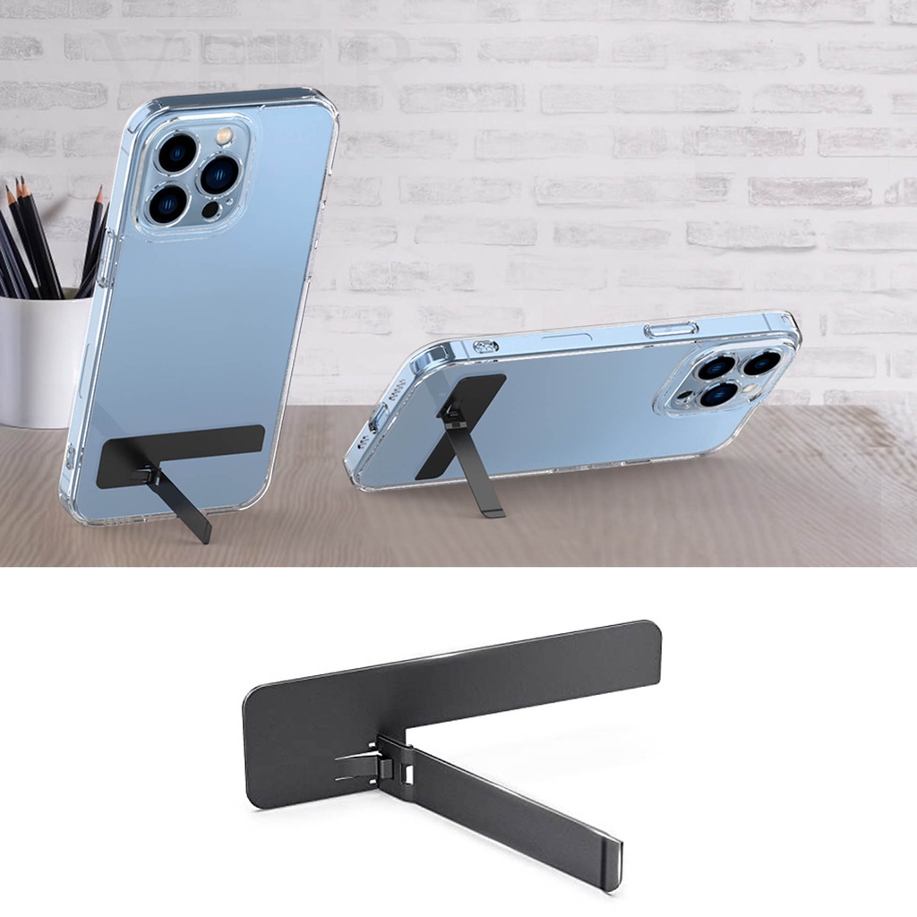 Tempelan Standing HP  L Magnetic Phone Grip Phone Stand Universal iPhone Android