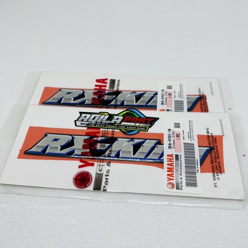 EMBLEM RX KING 2002 TANGKI HIJAU ORIGINAL