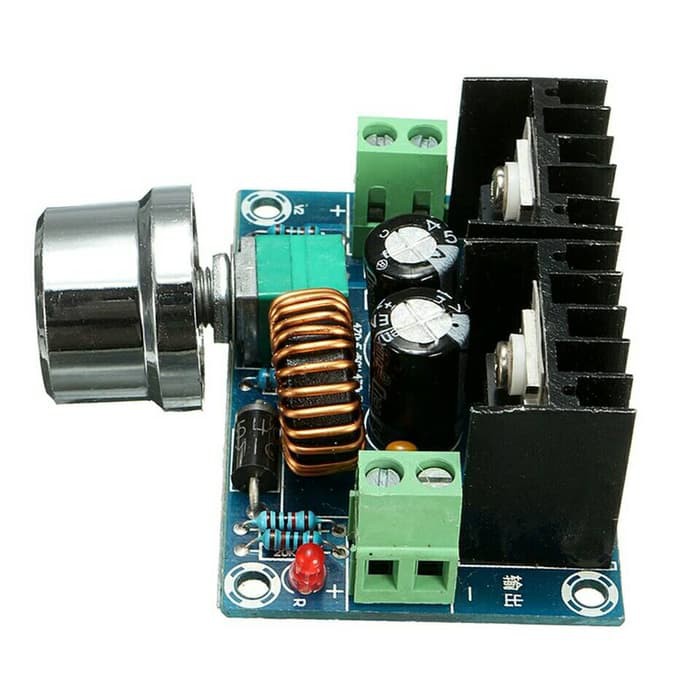 Dc-Dc Buck Converter 4V-40V 8A Step-Down Module + Ic Short Protection