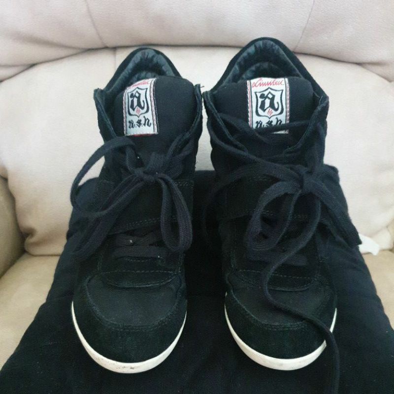 ASN Tan Wedges Preloved size 38