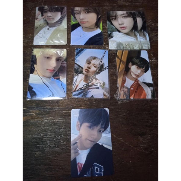 PC Photocard TXT Freeze TCCF POB Lucky Draw LD soobin beomgyu taehyun
