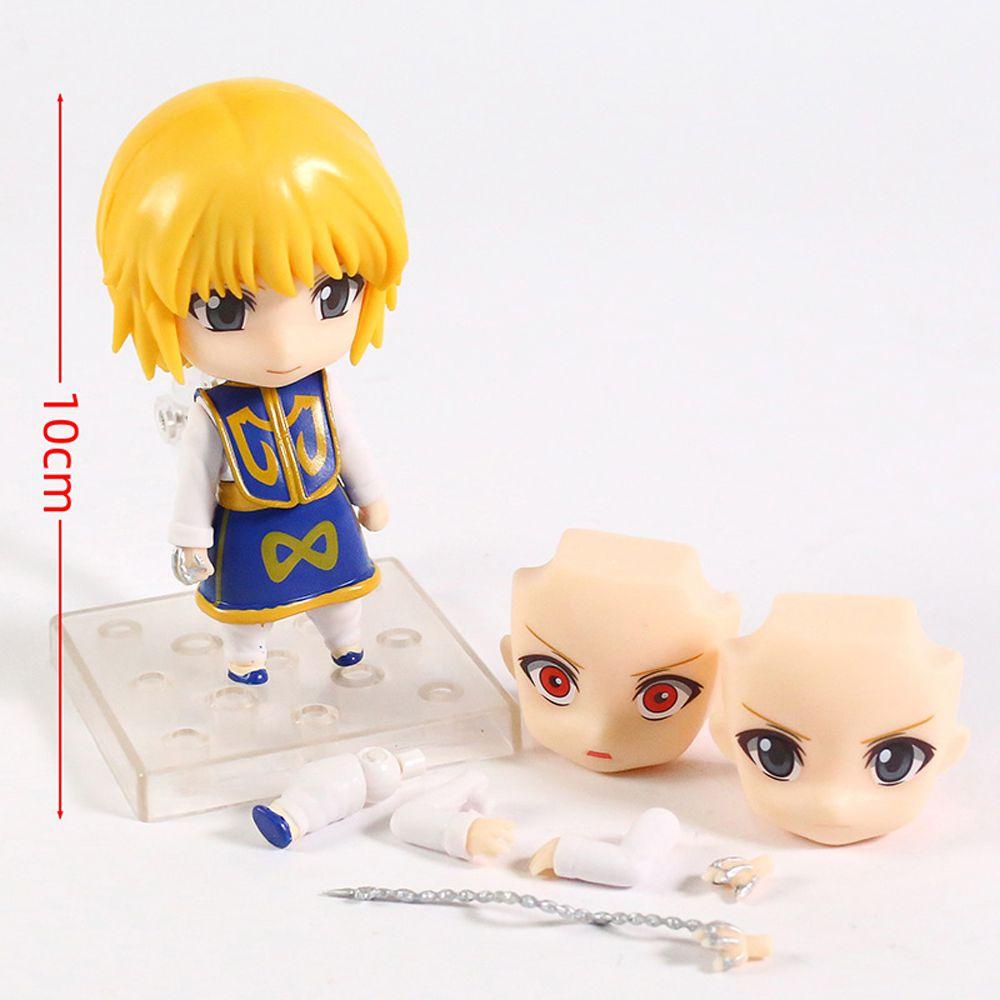 Lanfy HUNTER x HUNTER Mainan Model Natal Kurapika 1185koleksi Kulolo lushilufelu PVC Gon Freecss1183