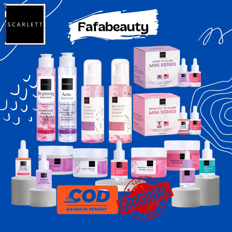 Scarlett Whitening || Paket wajah
