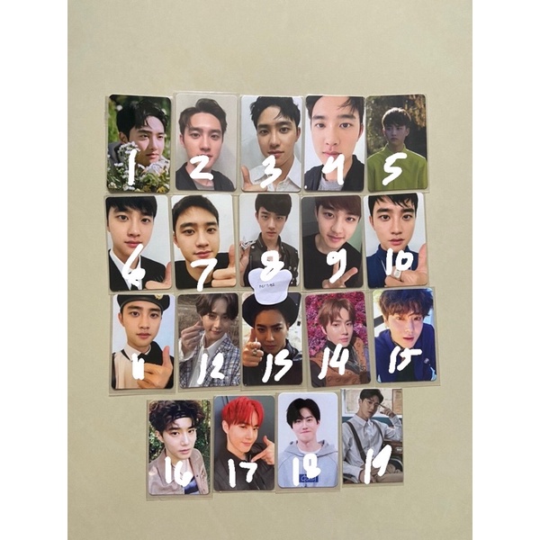PC Photocard EXO Kyungsoo DO Suho Mumo Emphaty DFTF Don’t Fight The Feeling AR Love Shot DMUMT Don’t