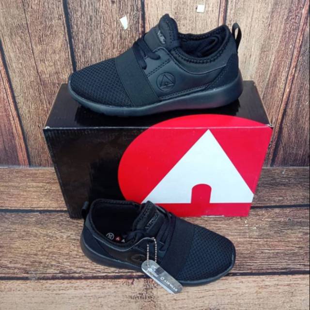SEPATU SNEAKER ANAK LAKI-LAKI (Airwalk) HITAM - ERY | SEPATU DIADORA | SEPATU ADIDAS |SEPATU SEKOLAH