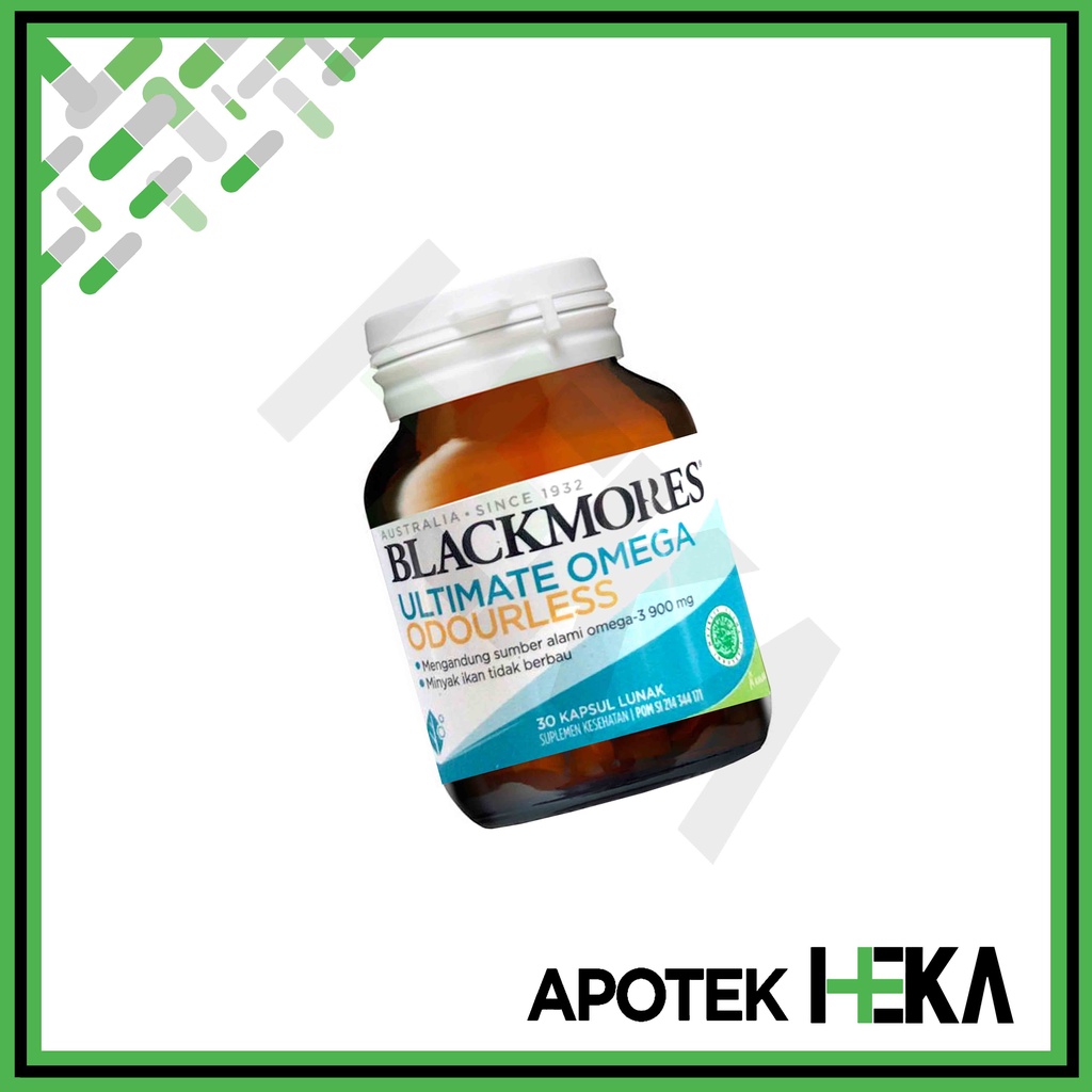 Blackmores Ultimate Omega Odourless 30 Kapsul Lunak (SEMARANG)