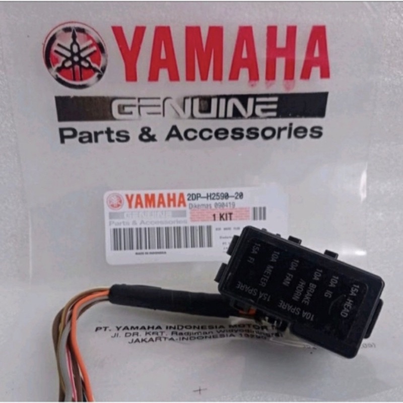 BOX SEKRING SIKRING + SIKRING YAMAHA 2DP FULL SET FUSE LENGKAP KOMPLIT