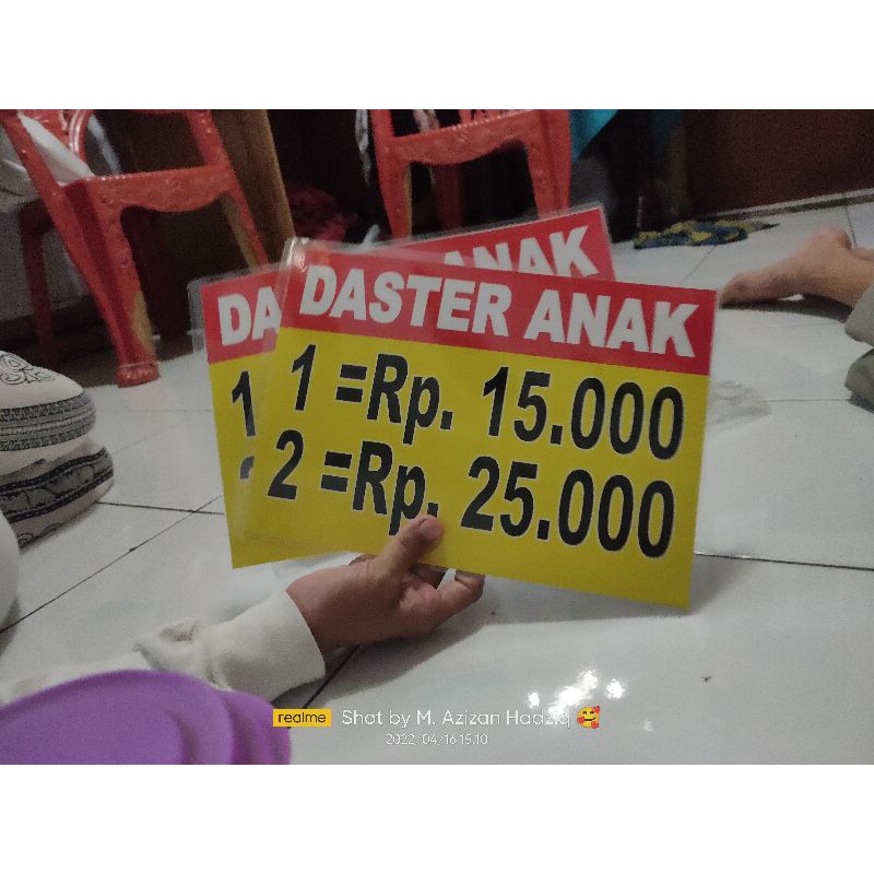 

daftar harga
