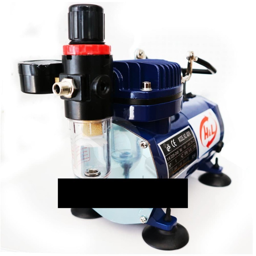 Air Brush Set with Mini Compressor H&amp;L