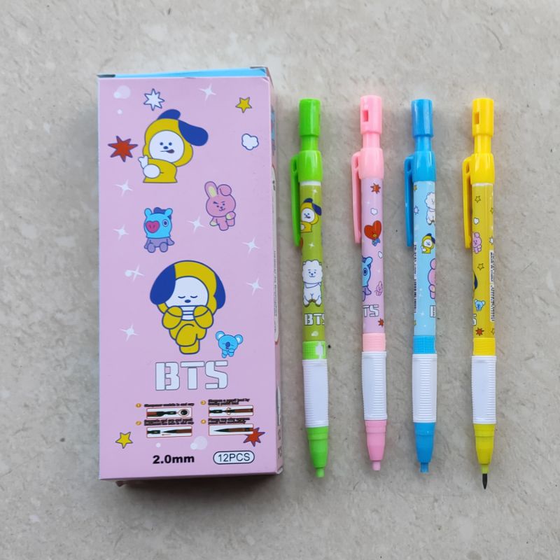 

Pensil Mekanik Lucu Keren Terlaris Motif Funcy BTS BT21 2.0 Terbaru Murah Berkualitas Murah Grosir Selon Cod