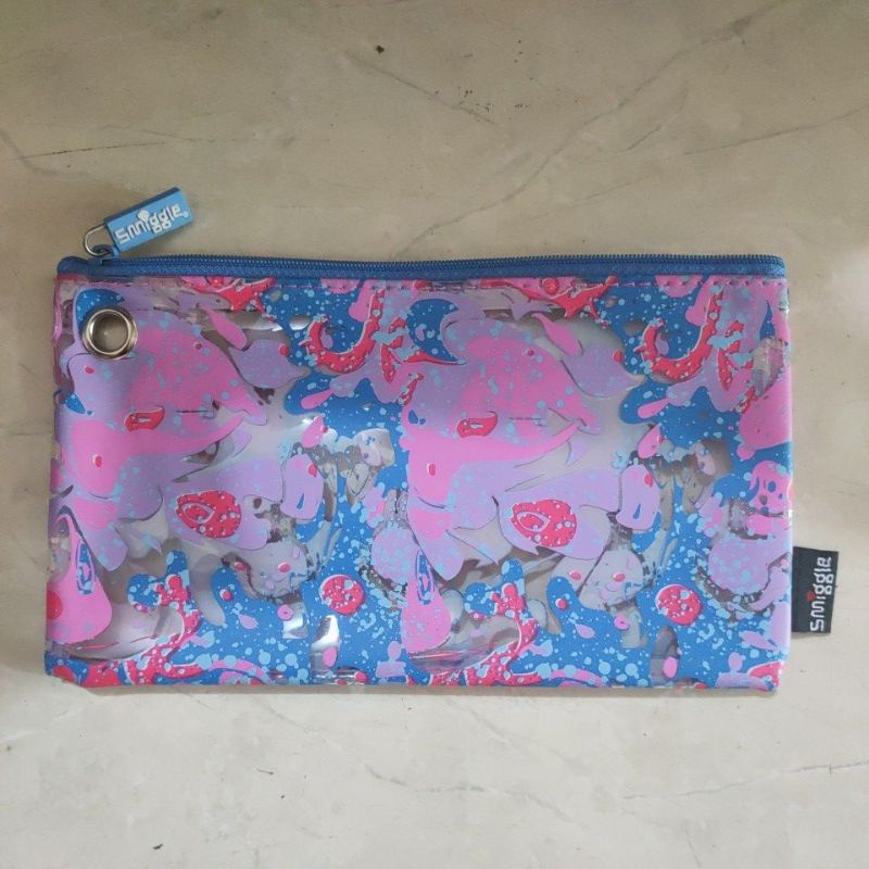 

smiggle pencil case tempat pensil pouch serbaguna