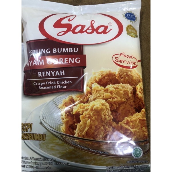 

Sasa Tepung Bumbu Renyah Spesial 900 gr