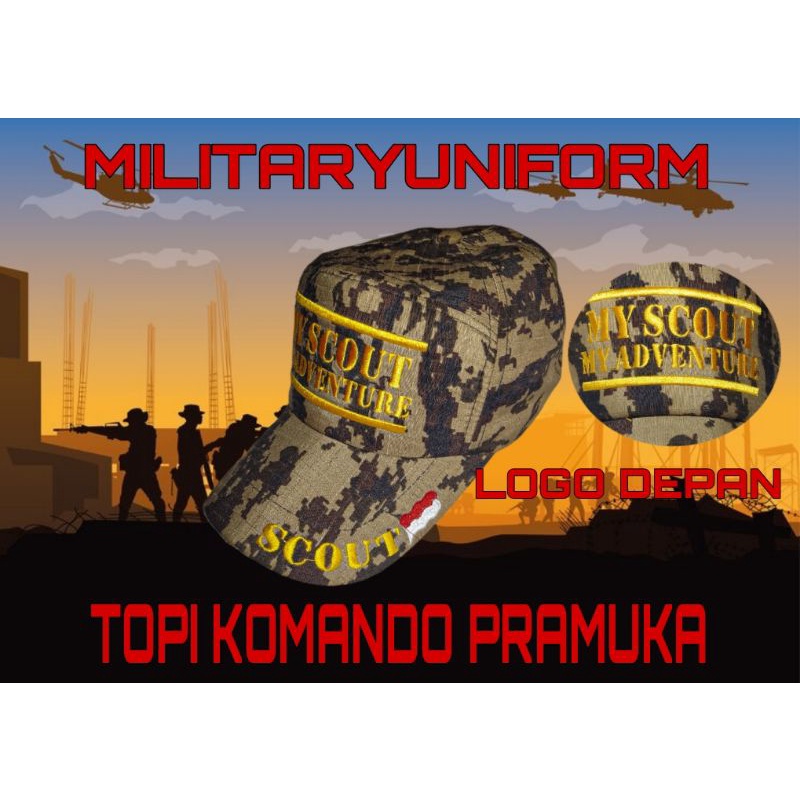 TOPI KOMANDO PRAMUKA