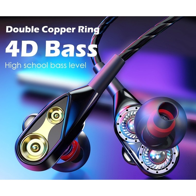 Handsfree Earphone Mic Super Bass jb11 / M15 Headset Hifi Sound Quality