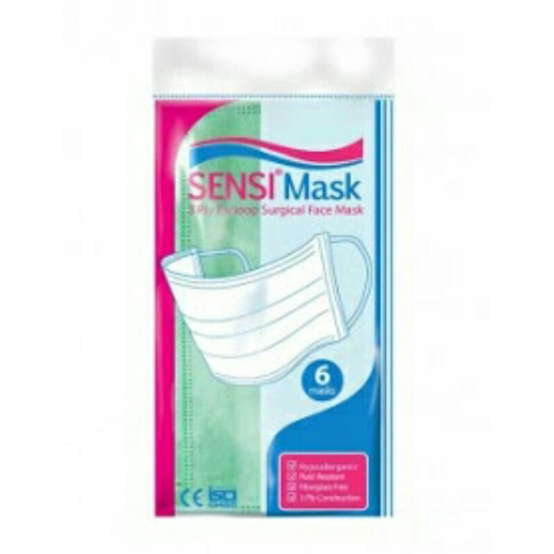 SensiMask3plySurgicalFaceMask