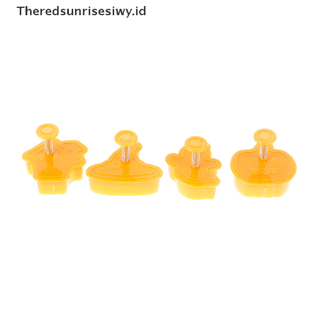 # Alat Rumah Tangga # Cetakan Pemotong Kue Kering Tema Halloween Bahan Plastik Untuk Dekorasi