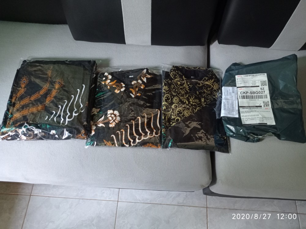 Maura Couple - Sania Ruffle Batik Couple Ori Ndoro Jowi Dnt