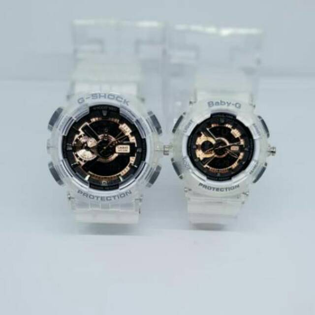 JAM TANGAN GSHOCK BABYG TRANSPARAN COUPLE BEST SELLER