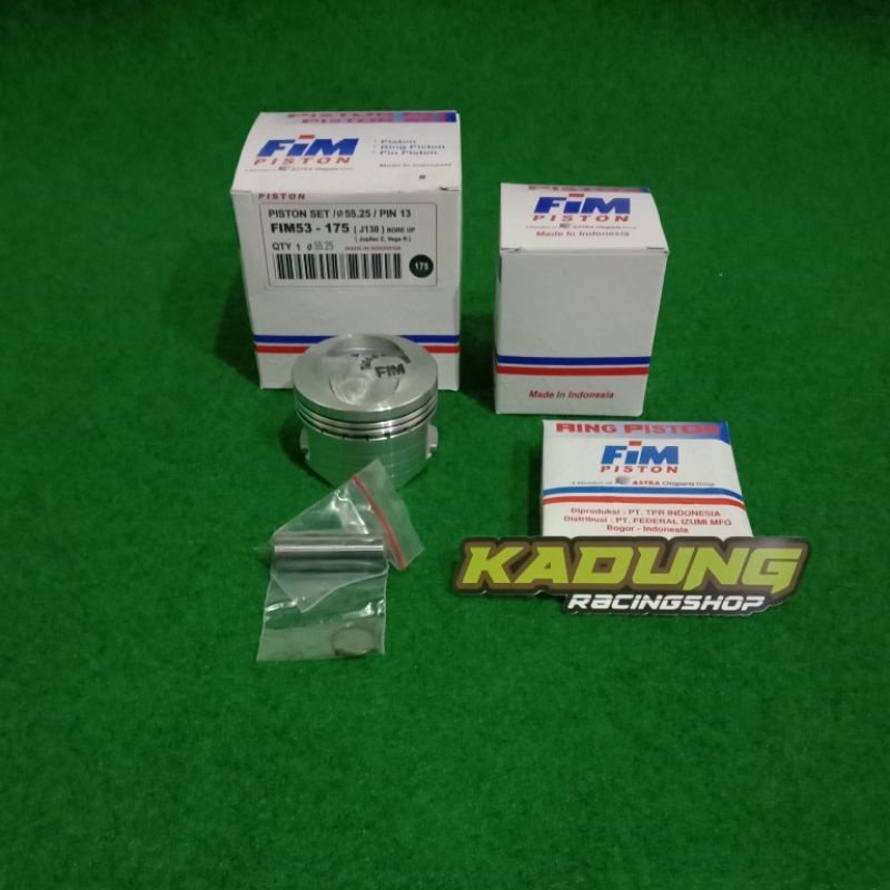 piston fim 55.25 pin 13 pnp jupiter / vega / bebek / matic