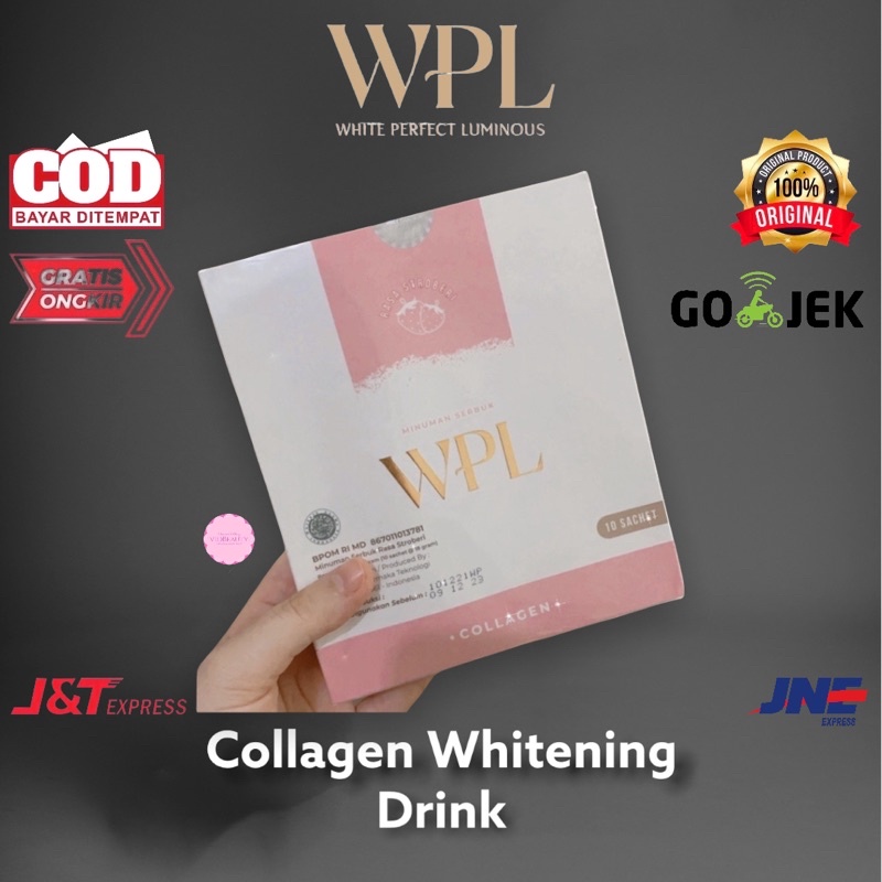 WPL COLLAGEN WHITENING DRINK  ISI 10 SACHET | MINUMAN COLLAGEN PEMUTIH KULIT BY WINNY PUTRI LUBIS