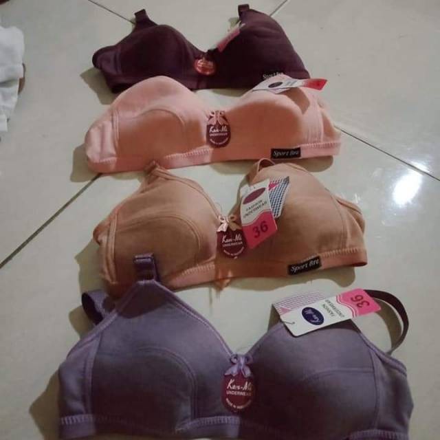 SPORTBRA REMAJA POLOS DAN BRUKAT