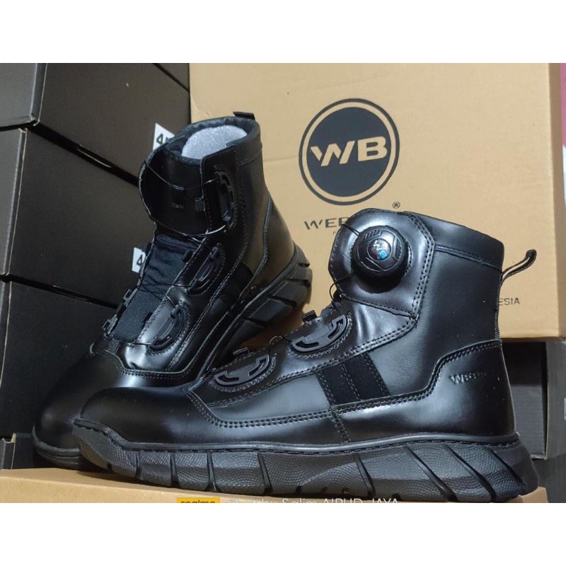 SEPATU PDH MIDTRACK WEBEST TALI PUTAR TERBARU