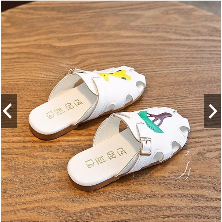 Sandal Slop Gajah &amp; Jerapah Fashion Sandal Anak Perempuan