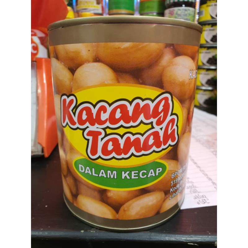 

Mamata Kacang Tanah Kaleng Kecap Besar Braised Peanuts