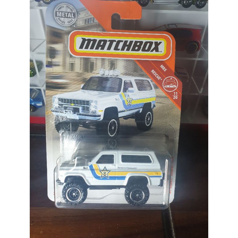MATCHBOX 89 CHEVY BLAZER 4X4