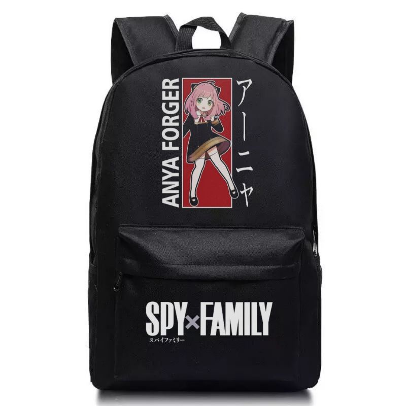 tas sekolah anime anya forger spyXfamily spy x family ada slot laptopnya