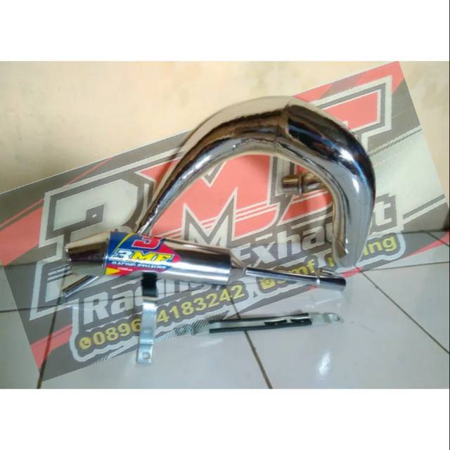 KNALPOT UDANG TRAIL SATRIA 2TAK