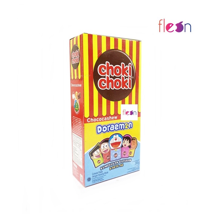 

COKELAT- CHOKI CHOKI CHOCOCASHEW (ISI 20PCS) BOBOIBOY. CHOKICHOKI -COKELAT.