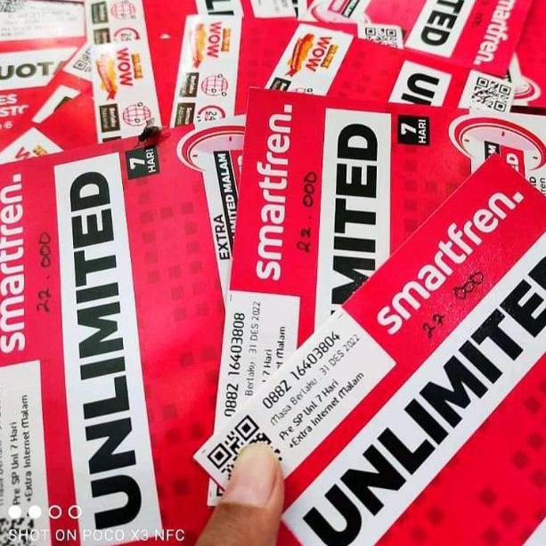 SP SMARTFREN UNLIMITED 7HARI FUP 1GB/HARI|KARTU PAKET DATA SMARTFREN UNLIMITED 7HARI|SMARTFREN UNLI