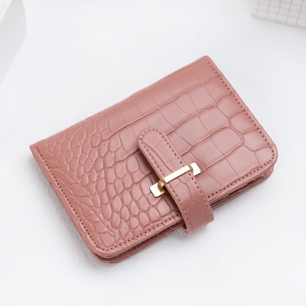 Dompet wanita Croco Crap Dompet kartu - Irvanbagshop