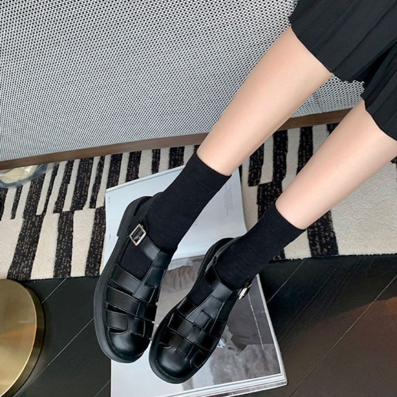 [✅BISA COD] 10334 Sandal Wanita Import Monolit Tali Belakang VIRAL 2021 2022