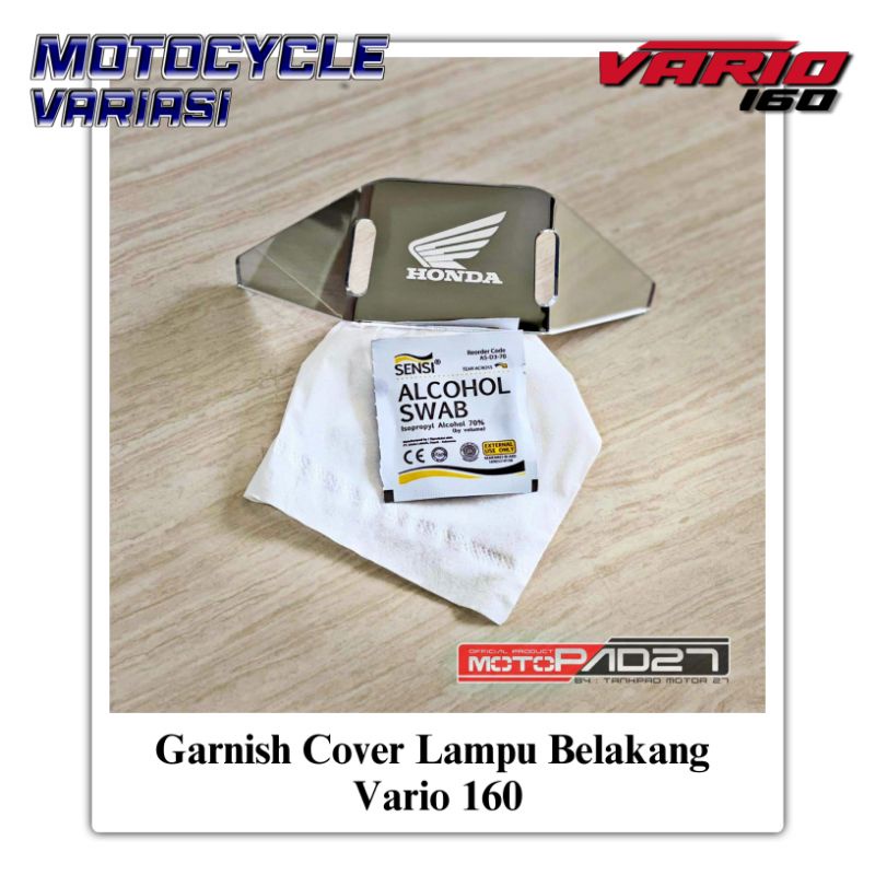 Garnish Cover Lampu Belakang Vario 160 Click 160 Cover Belakang Vario 160