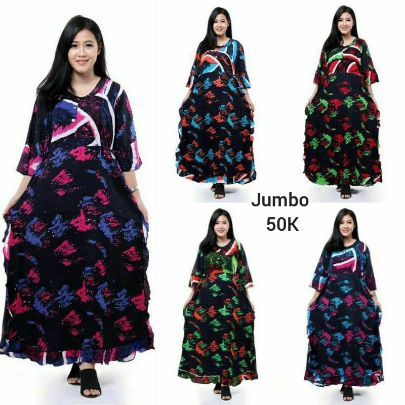 Daster Jodha jumbo Busui kwalitas premium