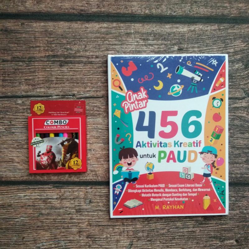 Anak Pintar 456 Aktivitas kreatif untuk PAUD