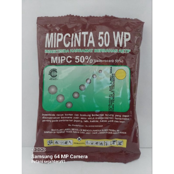 obat semut MIPCINTA 50WP 100gram insektisida sipin mipcin obat semut