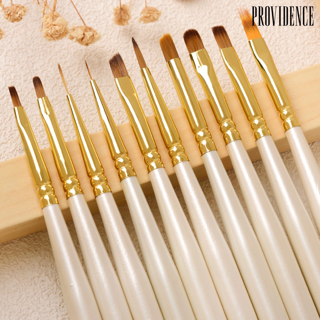 Providence Nail Pen Brush Easy to Use Multi-function Tip Head Gel Nail Painting Brushes for Manicure