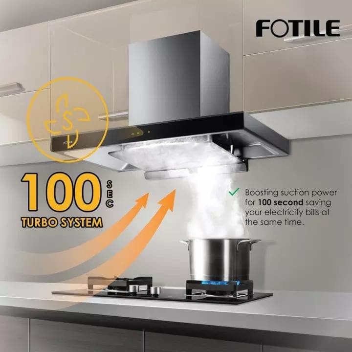 FOTILE Cooke Hood / RangeHood EMS9028 - Pengisap Asap Dapur