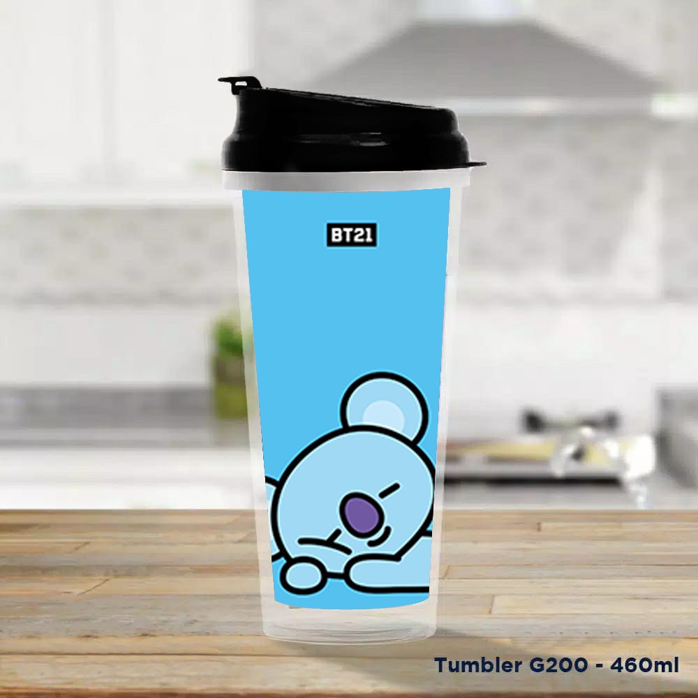 Pusat Mode Tumbler/Tempat Minum Design BT21 Koya