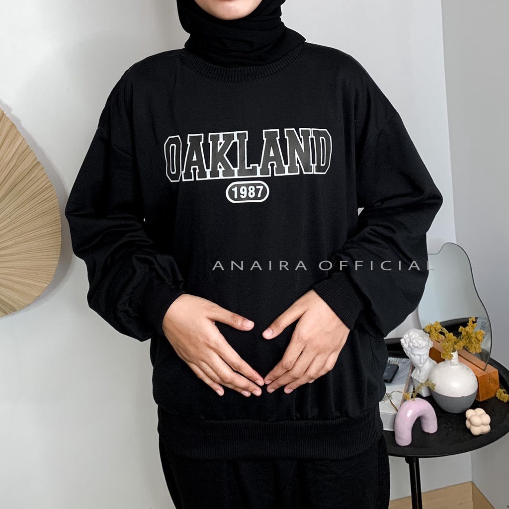 OAKLAND SWEATER OVERSIZE WANITA